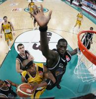 Bsaketball 1. Bundesliga Walter Tigers Tuebingen 65-60  Skyliners Frankfurt