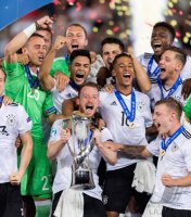 Fussball U 21 EM 2017 ENDSPIEL: JUBEL Sieger Deutschland