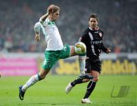 FUSSBALL 1. BUNDESLIGA: Bremen - Frankfurt
