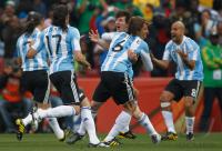 FUSSBALL WM 2010,  VORRUNDE:  Argentinien - Nigeria