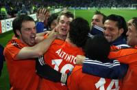 Fussball CHL  Achtelfinale:  JUBEL SCHALKE