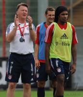 Fussball 1. Bundesliga: Training beim FC Bayern Muenchen