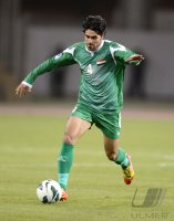 Fussball International Gulf Cup 2013: Khaldoon Ibrahim Albu Mohammed (Irak)