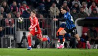 Fussball  Achtelfinal Rueckspiel CHL 25/26: FC Bayern Muenchen - Atalanta Bergamo