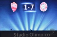 Fussball CHL  Saison 2014/2015: AS Rom - FC Bayern Muenchen