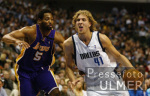 Basketball NBA  Mavericks  vs. Lakers  Dirk Nowitzki  (D)