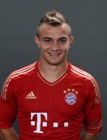 Fussball 1. Bundesliga 2012/2013:  Fototermin beim  FC Bayern Muenchen
