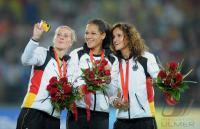 FUSSBALL  Olympia 2008  Spiel um Platz 3 Frauen Deutschland - Japan