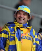 Fussball U21-Europameisterschaft 2011: Ukraine Fan