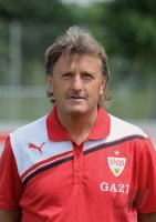 Fussball 1. Bundesliga 2011/2012:  Physiotherapeut Gerhard Woern (VfB Stuttgart)