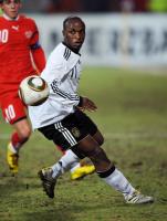 FUSSBALL LAENDERSPIEL U20: Deutschland, NSEREKO Einzelaktion