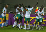 FUSSBALL Weltmeisterschaft  JUBEL  Senegal
