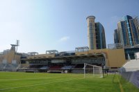 Fussball International WM Qualifikation 2014:  Uebersicht AL NAHYAN STADIUM