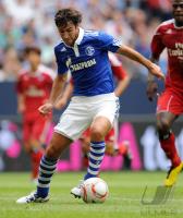 FUSSBALL: LIGA TOTAL CUP 2010 , 1. HALBFINALE: SCHALKE - HAMBURG
