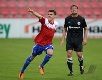 Fussball 3. Bundesliga : SpVgg Unterhaching  - FC Hansa Rostock