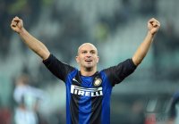 FUSSBALL SERIE A:   Esteban Cambiasso (Inter Mailand)