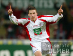 Fussball 1. Bundesliga: Koeln - Berlin, Jubel PODOLSKI n. 2:0