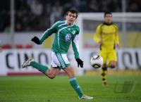 FUSSBALL, 1. BUNDESLIGA, 16. Spieltag: Wolfsburg, MISIMOVIC Einzelaktion