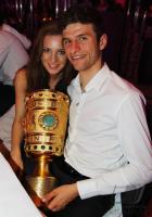 Fussball DFB Pokalfinale 2010:   SIEGERPARTY  FC Bayern Muenchen