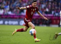 Fussball 1. Bundesliga Saison 21/22: FC Bayern Muenchen -  TSG 1899 Hoffenheim