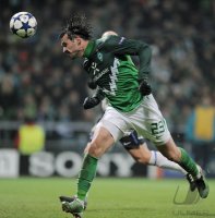 Fussball Champions League  Saison 2010/2011: Hugo Almeida (SV Werder Bremen)