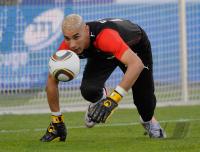 Fussball International: Torwart Faouzi  Chaouchi (Algerien)