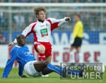 Fussball 1. Bundesliga: Bochum - Koeln, Zweikampf