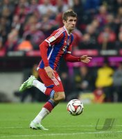 Fussball 1. Bundesliga Saison 14/15: Thomas Mueller (FC Bayern Muenchen)