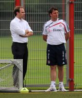 Fussball 1. Bundesliga: Training beim FC Bayern Muenchen