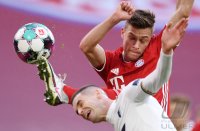 Fussball 1. Bundesliga Saison 20/21: FC Bayern Muenchen - TSG 1899 Hoffenheim