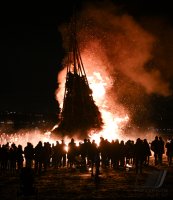 Nikolausfeuer in Hirrlingen (Kreis Tuebingen)