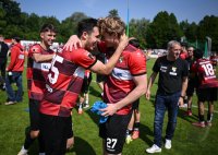 Fussball Relegation zur Regionalliga Sued  2024/2025   
TSG Balingen - Tuerk Guecue Friedberg
