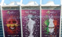 FUSSBALL INTERNATIONAL EURO 2012 FINALE :  Spanien - Italien