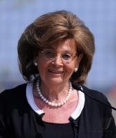 Fussball: Charlotte Knobloch (Praesidentin Zentralrat der Juden)