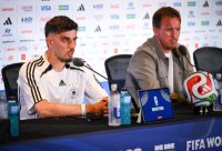 Fussball WM 2026 Deutschland -  Paraguay, Pressekonferenz,
