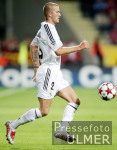 Fussball UCL: Madrid, BECKHAM Einzelaktion