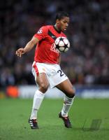 FUSSBALL  International CHL 09/10 :  Antonio Valencia (ManU)