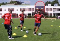 Fussball 1. Bundesliga: Training beim FC Bayern Muenchen