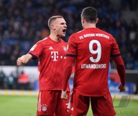 Fussball 1. Bundesliga Saison 18/19: TSG 1899 Hoffenheim - FC Bayern Muenchen