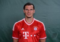 Fussball 1. Bundesliga 2013/2014:  Fototermin beim  FC Bayern Muenchen