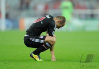 Fussball CHL  Saison 2011/2012:  Arjen Robben (FC Bayern Muenchen)