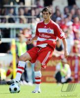 Fussball 1. Bundesliga: FC Bayern Muenchen, SOSA am Ball