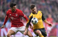 Fussball CHL 16/17 Achtelfinale: FC Bayern Muenchen - Arsenal London