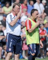1. Fussball Bundesliga : Training beim FC Bayern Muenchen