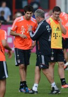 Fussball 1. Bundesliga :  Training beim FC Bayern Muenchen