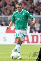 Fussball 1. Bundesliga, Werder: ANDREASEN Einzelaktion