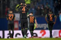 Fussball, 1. Bundesliga  Saison 2014/2015: Hamburger SV - SV Werder Bremen