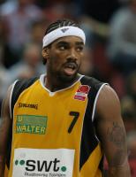 Basketball 1. Bundesliga  07/08  Walter Tigers Tuebingen  -  Deutsche Bank SKYLINERS