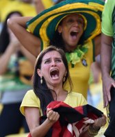 FUSSBALL WM 2014, Achtelfinale: Kolumbien - Uruguay