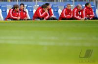 FUSSBALL 1. BUNDESLIGA: Karlsruher SC - Bayern Muenchen